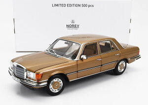 ミニカー 1/18 メルセデス ベンツ Sクラス 350SE ノレブ NOREV 1/18 MERCEDES BENZ S-CLASS 350SE (W116) 1973 GOLD MET 183970