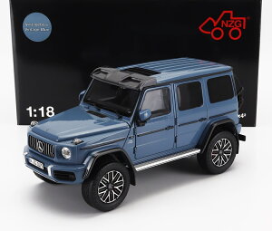 ミニカー 1/18 メルセデス ベンツ Gクラス G63 NZG 1/18 MERCEDES BENZ G-CLASS G63 4x4 AMG 2023 VINTAGE BLUE 1075/21