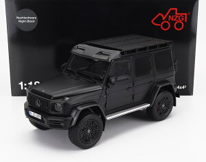 ~jJ[ 1/18 ZfX xc GNX G63 NZG 1/18 MERCEDES BENZ G-CLASS G63 4x4 AMG 2023 NIGHT BLACK 1075/50