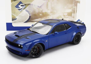 ~jJ[ A 1/18 _bW `W[ SOLIDO 1/18 DODGE CHALLENGER R/T SCAT PACK 2023 BLUE BLACK 1805710
