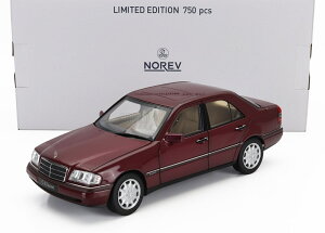 ~jJ[ 1/18 ZfX xc CNX C200 mu NOREV 1/18 MERCEDES BENZ C-CLASS C200 (W202) 1993 RED MET 183370