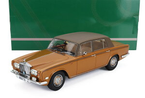 ~jJ[ 1/18 [XCX Vo[Vh[ CULT-SCALE MODELS 1/18 ROLLS ROYCE SILVER SHADOW 1974 GOLD MET CML036-2