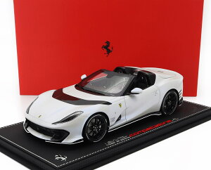 ~jJ[ 1/18 tF[ 812 BBR-MODELS 1/18 FERRARI 812 COMPETIZIONE A SPIDER 2022 BIANCO ONDA MARINA - MATT WHITE P18209CL-VET