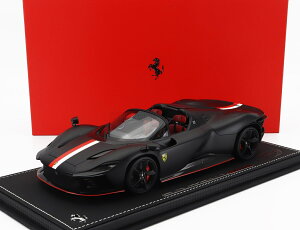 ~jJ[ 1/18 tF[ fCgi SP3 BBR-MODELS 1/18 FERRARI DAYTONA SP3 OPEN ROOF 2022 MATT BLACK P18214CL-VET