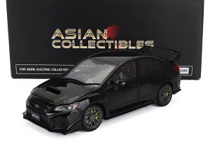 ~jJ[ 1/18 Xo CvbT SUN-STAR 1/18 SUBARU IMPREZA STi (S207) CUSTOM VERSION 2018 BLACK 05557
