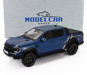 ~jJ[ A 1/18 tH[h W[ v^[ sbNAbvgbN MCG 1/18 FORD USA RANGER RAPTOR PICK-UP DOUBLE CABINE 2023 BLUE MCG18455