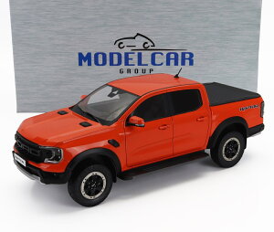 ~jJ[ A 1/18 tH[h W[ v^[ sbNAbvgbN MCG 1/18 FORD USA RANGER RAPTOR PICK-UP DOUBLE CABINE 2023 ORANGE MCG18456