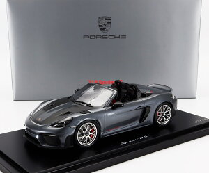 ~jJ[ 1/18 |VF 718 982 SPARK-MODEL 1/18 PORSCHE 718 (982) SPIDER RS 2024 GREY BLACK WAP0212160RSPY