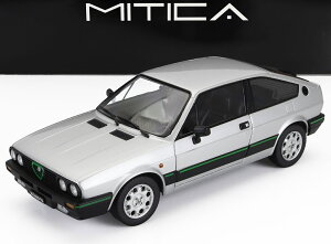 ~jJ[ 1/18 At@I Xvg MITICA-DIECAST 1/18 ALFA ROMEO SPRINT 1.5 QUADRIFOGLIO VERDE 1983 GRIGIO NISIDA MET GREY 200042-D