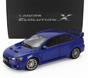 ~jJ[ 1/18 OH T[ EVO SUN-STAR 1/18 MITSUBISHI LANCER EVO X 2007 BLUE MET 05823