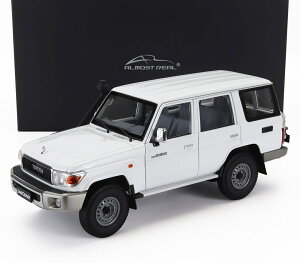 ~jJ[ 1/18 g^ hN[U[ SUV ALMOST-REAL 1/18 TOYOTA LAND CRUISER 76 2017 WHITE ALM870103