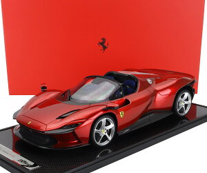 ~jJ[ 1/12 tF[ fCgi BBR-MODELS 1/12 FERRARI DAYTONA SP3 SERIE ICONA OPEN ROOF 2022 ROSSO MAGMA - RED MET BBR1217A
