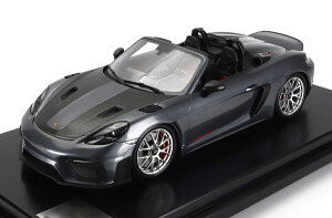 ミニカー 1/12 ポルシェ 718 982 SPARK-MODEL 1/12 PORSCHE 718 (982) SPIDER RS 2024 GREY BLACK WAP0232180RSPY