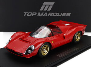 �~�j�J�[ 1/12 �t�F���[�� 330P4 TOPMARQUES 1/12 FERRARI 330P4 SPIDER STREET VERSION 1967 RED TMR12-57D