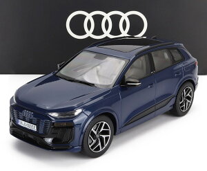 ~jJ[ 1/18 AEfB Q6 SUV SPARK-MODEL 1/18 AUDI Q6 E-TRON 2023 ASCARI BLUE 5012326651
