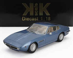 �~�j�J�[ 1/18 �}�Z���e�B �M�u�� KK-SCALE 1/18 MASERATI GHIBLI COUPE 1969 BLUE MET KKDC181271