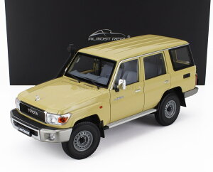 ~jJ[ 1/18 g^ hN[U[ SUV ALMOST-REAL 1/18 TOYOTA LAND CRUISER 76 2017 CREAM ALM870102