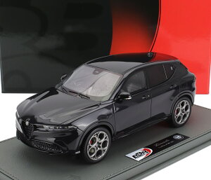 ~jJ[ 1/18 At@I gi[ BBR-MODELS 1/18 ALFA ROMEO TONALE VELOCE PLUG-IN HYBRID 2023 NERO ALFA - BLACK BBRC1856D-VET