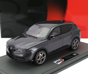 ~jJ[ 1/18 At@I gi[ BBR-MODELS 1/18 ALFA ROMEO TONALE VELOCE PLUG-IN HYBRID 2023 GRIGIO VESUVIO - GREY MET BBRC1856E-VET