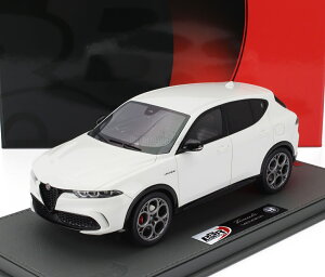 ~jJ[ 1/18 At@I gi[ BBR-MODELS 1/18 ALFA ROMEO TONALE VELOCE PLUG-IN HYBRID 2023 BIANCO ALFA - WHITE BBRC1856F-VET