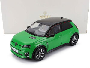 ~jJ[ 1/18 m[ R5 E-TECH mu NOREV 1/18 RENAULT R5 E-TECH FULL ELECTRIC 2024 POP GREEN BLACK 185502