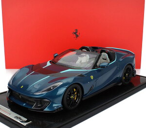 ~jJ[ 1/12 tF[ 812 BBR-MODELS 1/12 FERRARI 812 COMPETIZIONE A SPIDER 2022 BLU CAPRI - BLEU GREEN MET BBR1216R