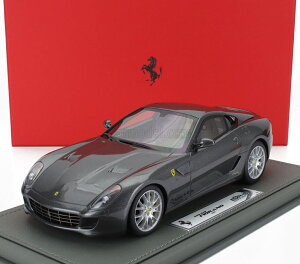 ~jJ[ 1/18 tF[ 599 GTB BBR-MODELS 1/18 FERRARI 599 GTB FIORANO 2006 MANUAL GEAR BOX CAMBIO MANUALE GREY MET BBR1872B-VET