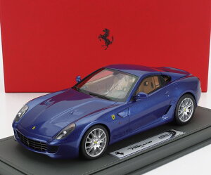 �~�j�J�[ 1/18 �t�F���[�� 599 GTB BBR-MODELS 1/18 BBR-MODELS 1/18 FERRARI 599 GTB FIORANO 2006 MANUAL GEAR BOX CAMBIO MANUALE BLUE MET BBR1872C-VET