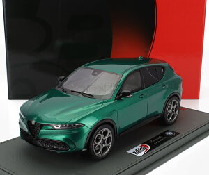 ~jJ[ 1/18 At@I gi[ BBR-MODELS 1/18 ALFA ROMEO TONALE VELOCE PLUG-IN HYBRID 2023 GREEN MET BBRC1856C-VET