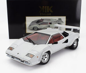 �~�j�J�[ 1/12 �����{���M�[�j �J�E���^�b�N KK-SCALE 1/12 LAMBORGHINI COUNTACH LP 5000S QV 1985 WHITE KKDC120142