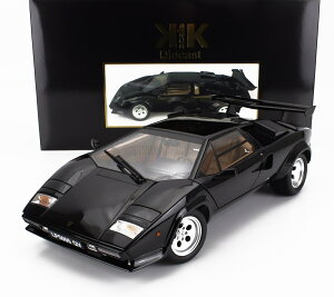 �~�j�J�[ 1/12 �����{���M�[�j �J�E���^�b�N KK-SCALE 1/12 LAMBORGHINI COUNTACH LP 5000S QV 1985 BLACK KKDC120143