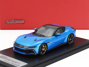 �~�j�J�[ 1/43 �t�F���[�� 12 LOOKSMART 1/43 FERRARI 12 CILINDRI V12 830cv 2024 BLU CORSA - BLUE MET LS553G