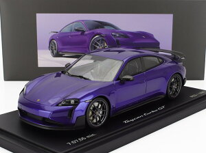 ~jJ[ 1/18 |VF ^CJ SPARK-MODEL 1/18 PORSCHE TAYCAN TURBO GT (J1.2) WEISSACH PACKAGE 2024 PURPLE SKY MET WAP0211070STBE