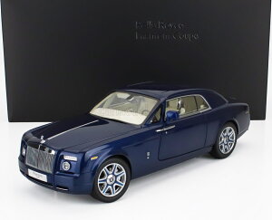~jJ[ 1/18 [XCX t@g  KYOSHO 1/18 ROLLS ROYCE PHANTOM COUPE 2-DOOR 2008 BLUE MET 08862BLM