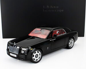 ~jJ[ 1/18 [XCX t@g  KYOSHO 1/18 ROLLS ROYCE PHANTOM COUPE 2-DOOR 2008 DIAMOND BLACK 08862DBK