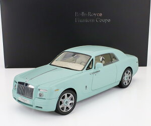 ~jJ[ 1/18 [XCX t@g  KYOSHO 1/18 ROLLS ROYCE PHANTOM COUPE 2-DOOR 2008 TURQUOISE 08862TBL
