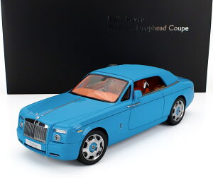 ~jJ[ 1/18 [XCX t@g  KYOSHO 1/18 ROLLS ROYCE PHANTOM DROPHEAD CABRIOLET 2-DOOR 2013 LIGHT BLUE 08871BL