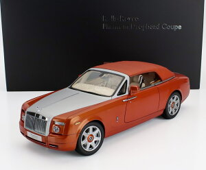 ~jJ[ 1/18 [XCX t@g  KYOSHO 1/18 ROLLS ROYCE PHANTOM COUPE 2-DOOR 2008 ORANGE 08871P