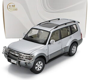 ~jJ[ 1/18 OH pWF SUN-STAR 1/18 MITSUBISHI PAJERO 3.5L V6 V73 2006 SILVER GREY 05832