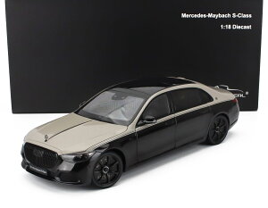 ~jJ[ 1/18 ZfX xc SNX S600 ALMOST-REAL 1/18 MERCEDES BENZ S-CLASS S600 V12 BITURBO MAYBACH 2023 SILVER BLACK ALM820140