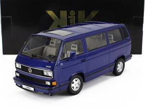 �~�j�J�[ 1/18 �t�H���N�X���[�Q�� �~�j�o�� T5 KK-SCALE 1/18 VOLKSWAGEN T3 MULTIVAN MINIBUS (LAST EDITION) 1992 BLUE MET KKDC180141