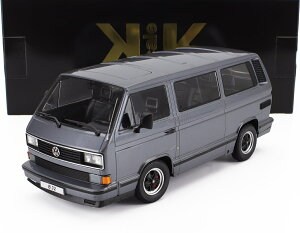 �~�j�J�[ 1/18 �t�H���N�X���[�Q�� �~�j�o�� T5 KK-SCALE 1/18 VOLKSWAGEN T3 PORSCHE B32 MINIBUS 1984 GREY MET KKDC180221
