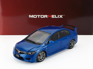 ~jJ[ 1/18 z_ VrbN MOTORHELIX 1/18 HONDA CIVIC TYPE-R FD2 WITH ENGINE AND ACCESSORIES 2007 BLUE M85409