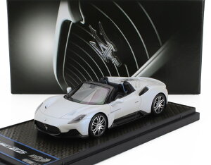 ~jJ[ 1/43 }ZeB MC20 BBR-MODELS 1/43 MASERATI MC20 CIELO SPIDER 2022 MMXX DESIGN RIMS BIANCO AUDACE - WHITE BBRC276ST