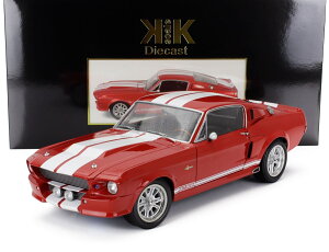 ~jJ[ A 1/12 }X^O X^O KK-SCALE 1/12 FORD USA MUSTANG SHELBY GT500 ELEANOR COUPE 1967 RED WHITE KKDC120173