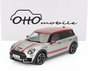 ~jJ[ 1/18 ~jN[p[ F54 OTTO-MOBILE 1/18 MINI CLUBMAN (F54) JCW JOHN COOPER WORKS SW STATION WAGON 2021 SILVER RED OT1106