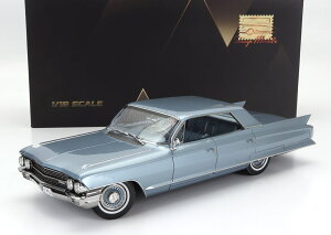 ミニカー アメ車 1/18 キャデラック セダン STAMP-MODELS 1/18 CADILLAC SEDAN DE VILLE 1962 NEWPORT BLUE MET STM1962503