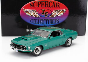 ~jJ[ A 1/18 }X^O X^O ACME-MODELS 1/18 FORD USA MUSTANG BOSS 429 SILVER JADE COUPE 1969 GREEN A1801859SC