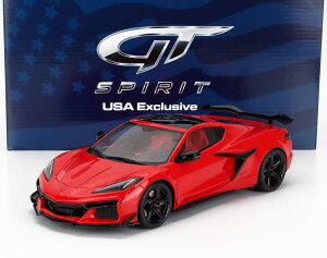 ミニカー アメ車 1/18 シボレー コルベット GT-SPIRIT 1/18 CHEVROLET CORVETTE Z06 COUPE 2023 TORCH RED US052