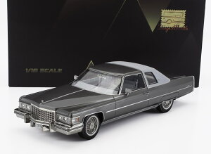 ~jJ[ A 1/18 LfbN N[y fr STAMP-MODELS 1/18 CADILLAC COUPE DE VILLE 1976 GREY WHITE STM1976602